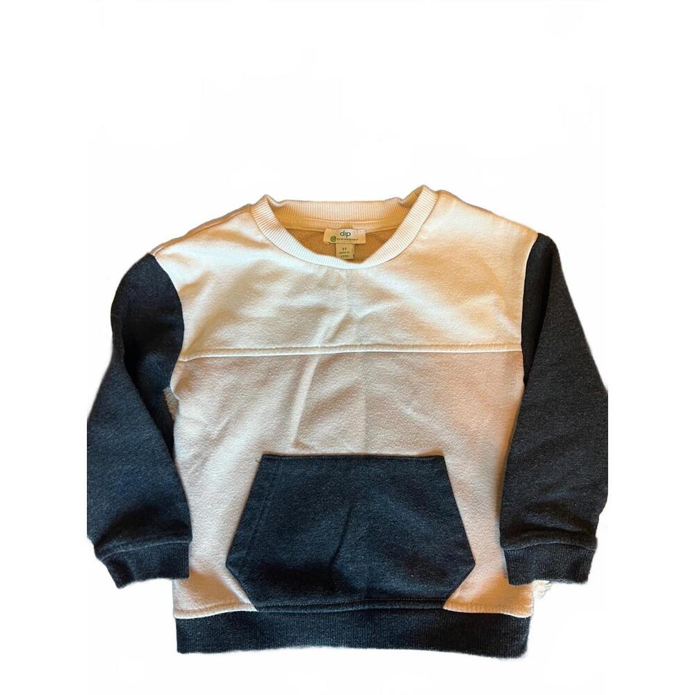 Kids' Colorblock Crewneck Sweatshirt by dip - 3T